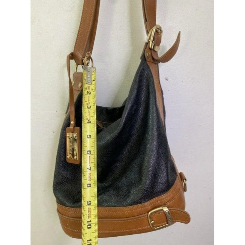 valentina black orange shoulder bag - Picture 3 of 11